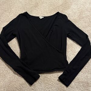 Garage Black Wrap Top